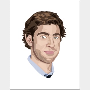 Jim Halpert - John Krasinski (The Office US) Posters and Art